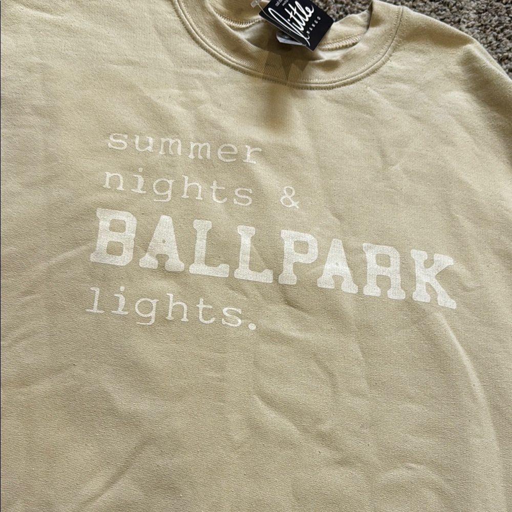 Summer Nights & Ballpark Lights women’s crew
